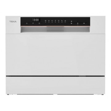 Teka LC24700WH Πλυντήριο Πιάτων Πάγκου για 6 Σερβίτσια AquaSafe Π55xY43.8εκ. Λευκό